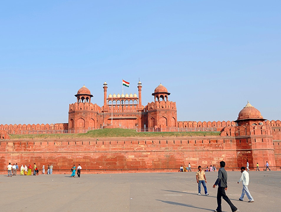 Sandstone At Its Best at the Red Fort