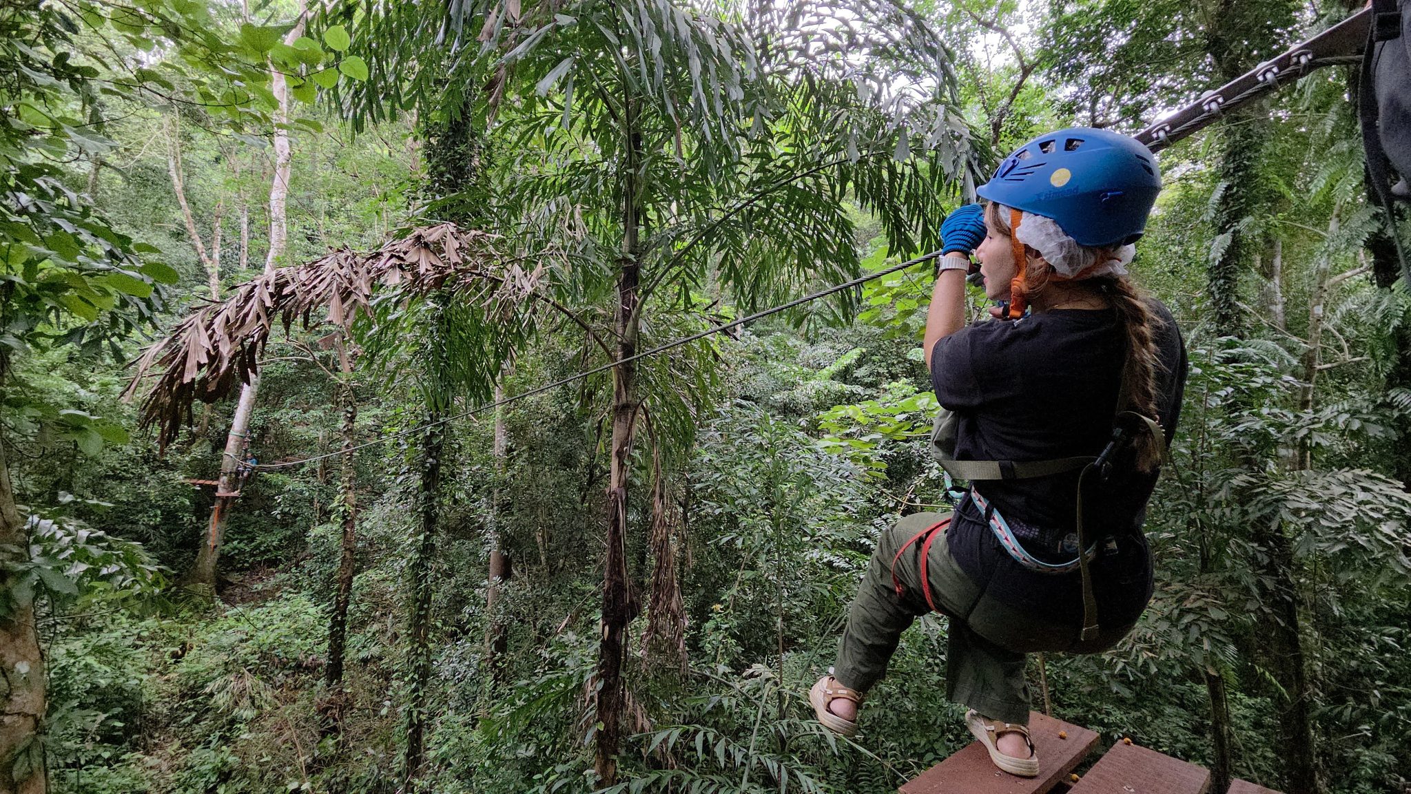 Tree Top Adventure Park in Koh Chang
