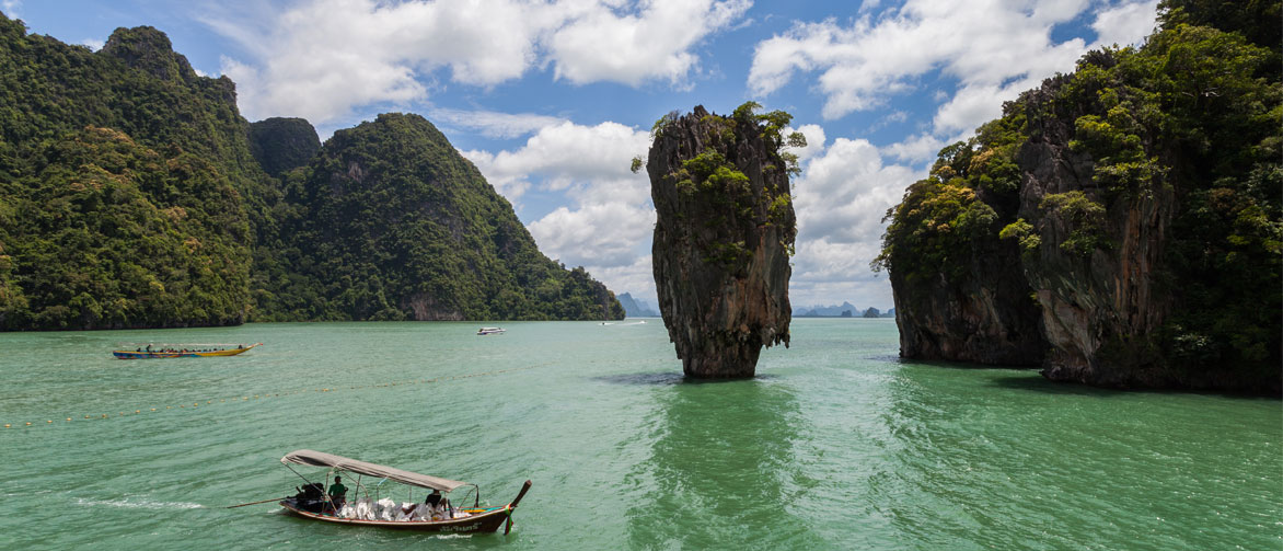 Phang Nga Bay (James Bond Island) Tour with Lunch By Long Tail Boat