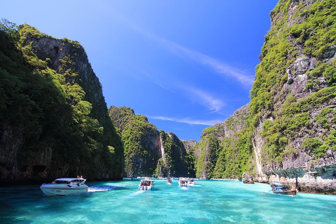 Phi Phi Island -Bamboo-Mayabay Island Day Tours with admission ticket and round trip transfer