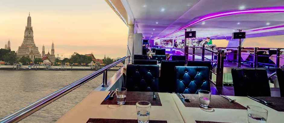 Sunset Special: Meridian Cruise on Chao Phraya River with Buffet Dinner