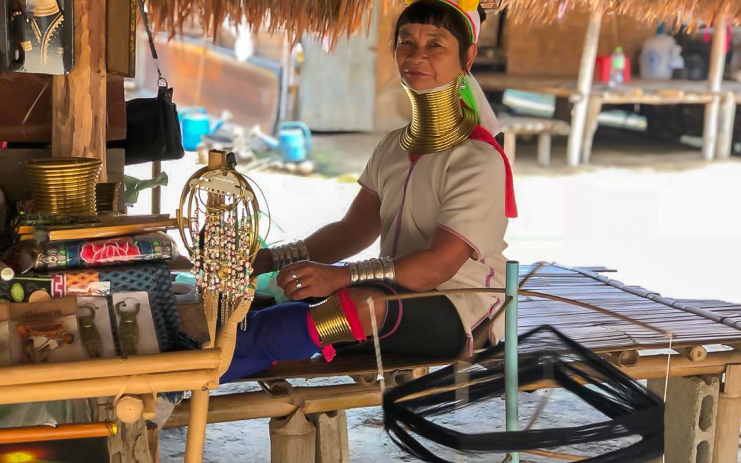 Chiang Rai Full Day Tour with Golden Triangle Long Neck Tribe Boat ride and Laos Border from Chiang Mai