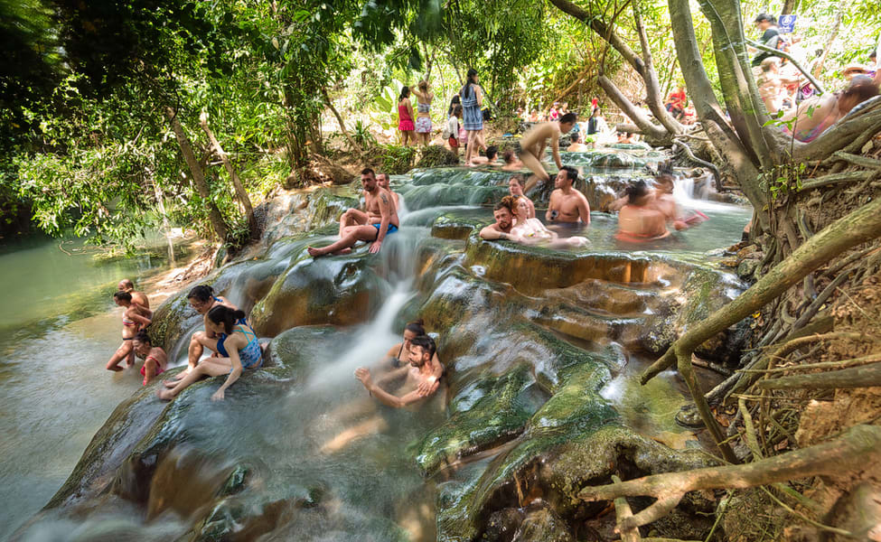 Emerald Pool, Hot Spring, and Tiger Cave in Krabi with Transfer