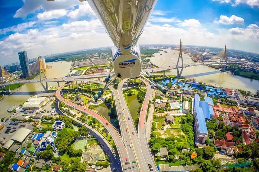 Ayutthaya by Helicopter - The Ancient Capital of Siam Tour from Bangkok