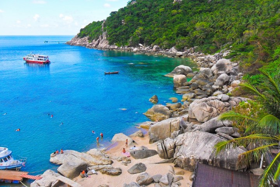 Koh Tao & Koh Nangyuan Snorkeling Tour by Speedboat from Koh Samui