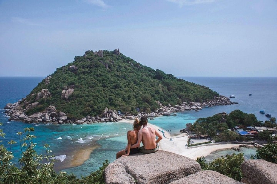 Koh Tao & Koh Nangyuan Snorkeling Tour by Speedboat from Koh Samui