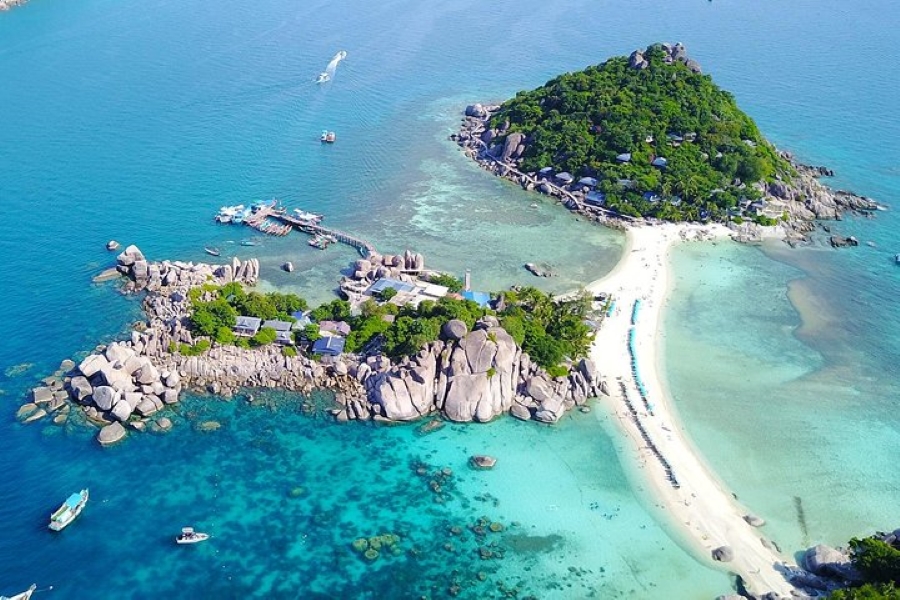 Koh Tao & Koh Nangyuan Snorkeling Tour by Speedboat from Koh Samui