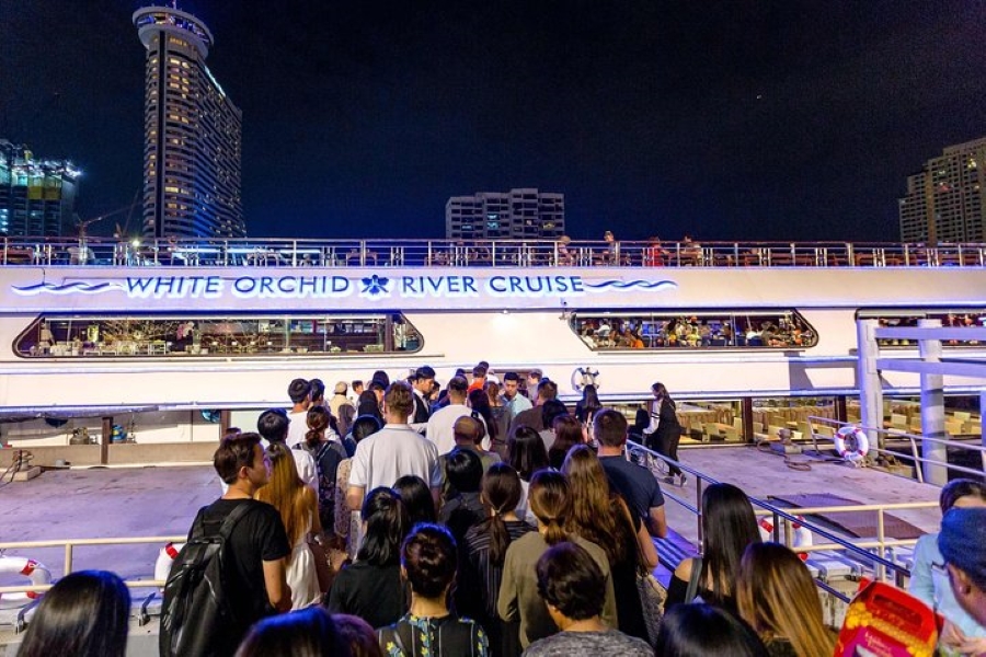 White Orchid Dinner River Cruise Ticket