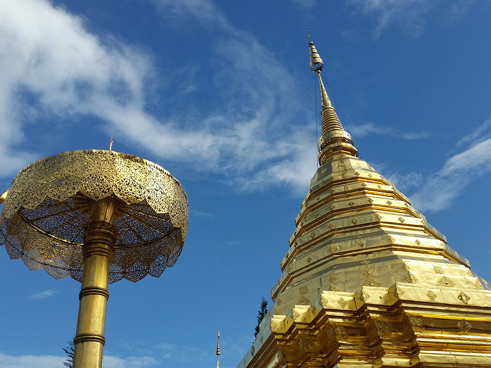 Private Wat Phra That Doi Suthep, Wat Palad, Trekking 2.5 Hr.s to Monthatarn Waterfall