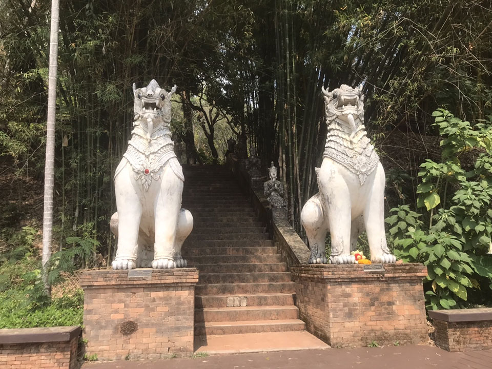 Private Wat Phra That Doi Suthep, Wat Palad, Trekking 2.5 Hr.s to Monthatarn Waterfall