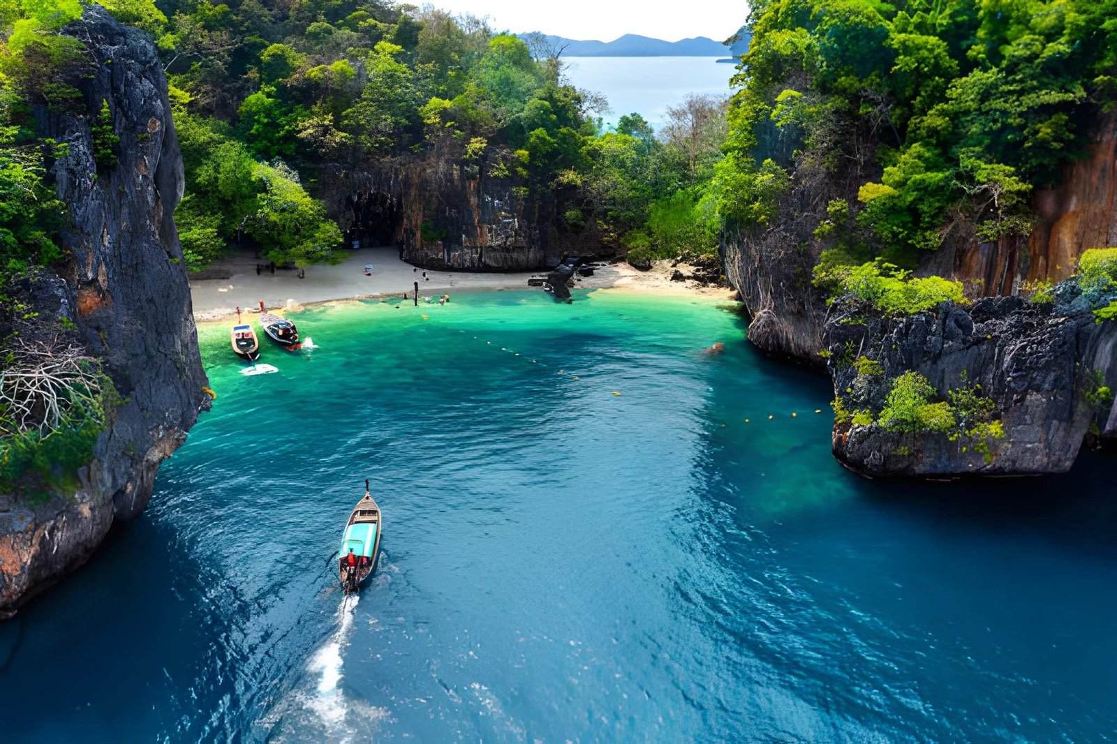 7 Island + Sunset by Longtail Boat