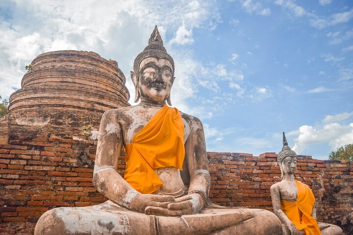Ayutthaya Elephant Village ATV Ride and Floating Market by Local Tuk Tuk
