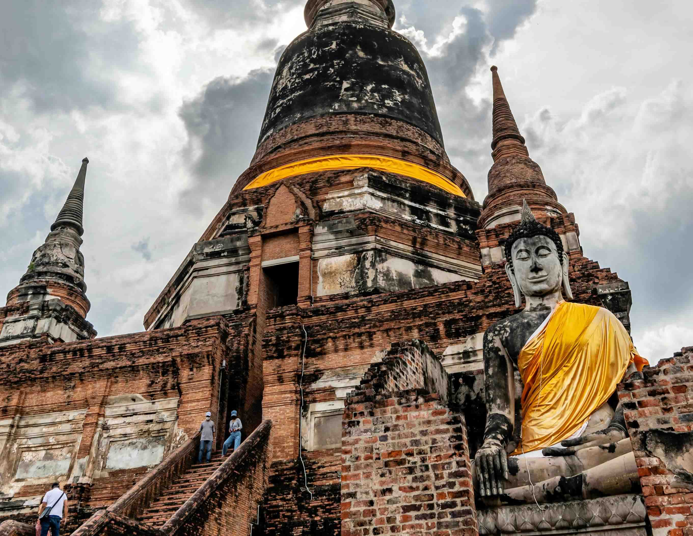 Ayutthaya Glittering Private Tour from Bangkok with Sunset Boat Experience