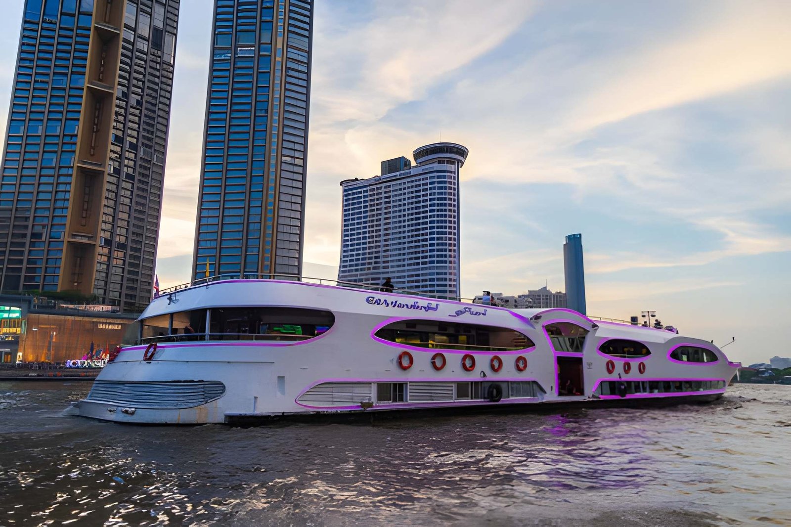 Chaophraya Princess River Dinner Cruise Over Chaophraya River with Join Transfer 