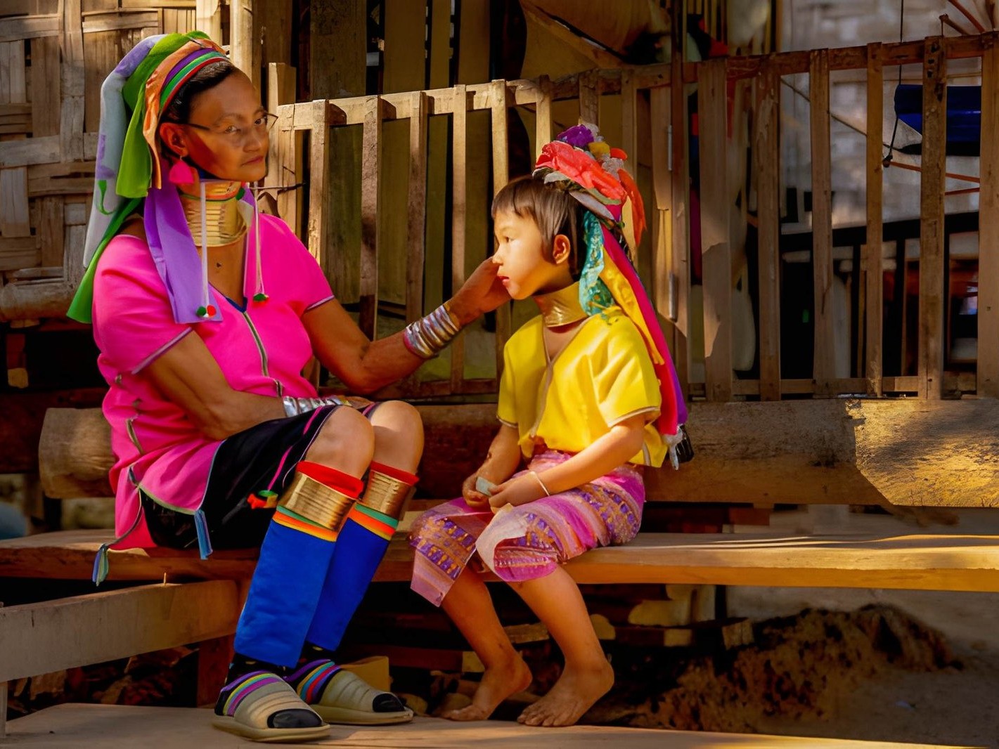 Chiang Mai: Elephant Care, Long Neck Village, and Sticky Waterfall Full Day Private Tour