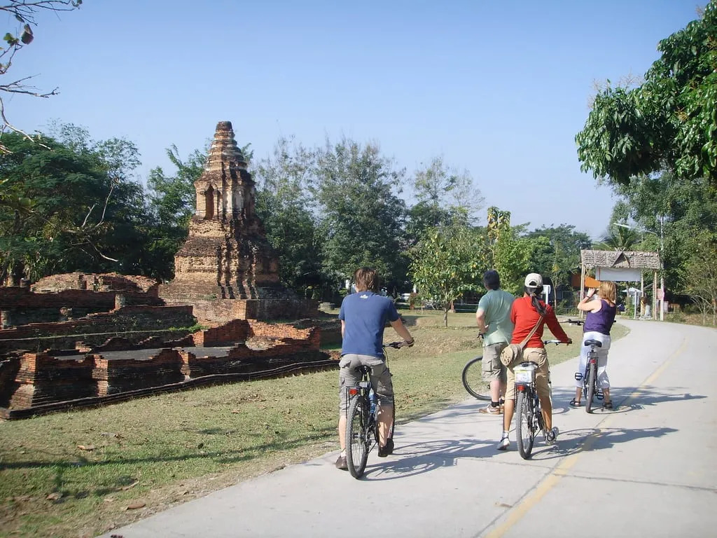 Chiang Mai: Secrets of Lamphun 2 Days Biking Tour (Single Room Accommodation - Minimum 2 PAX )  