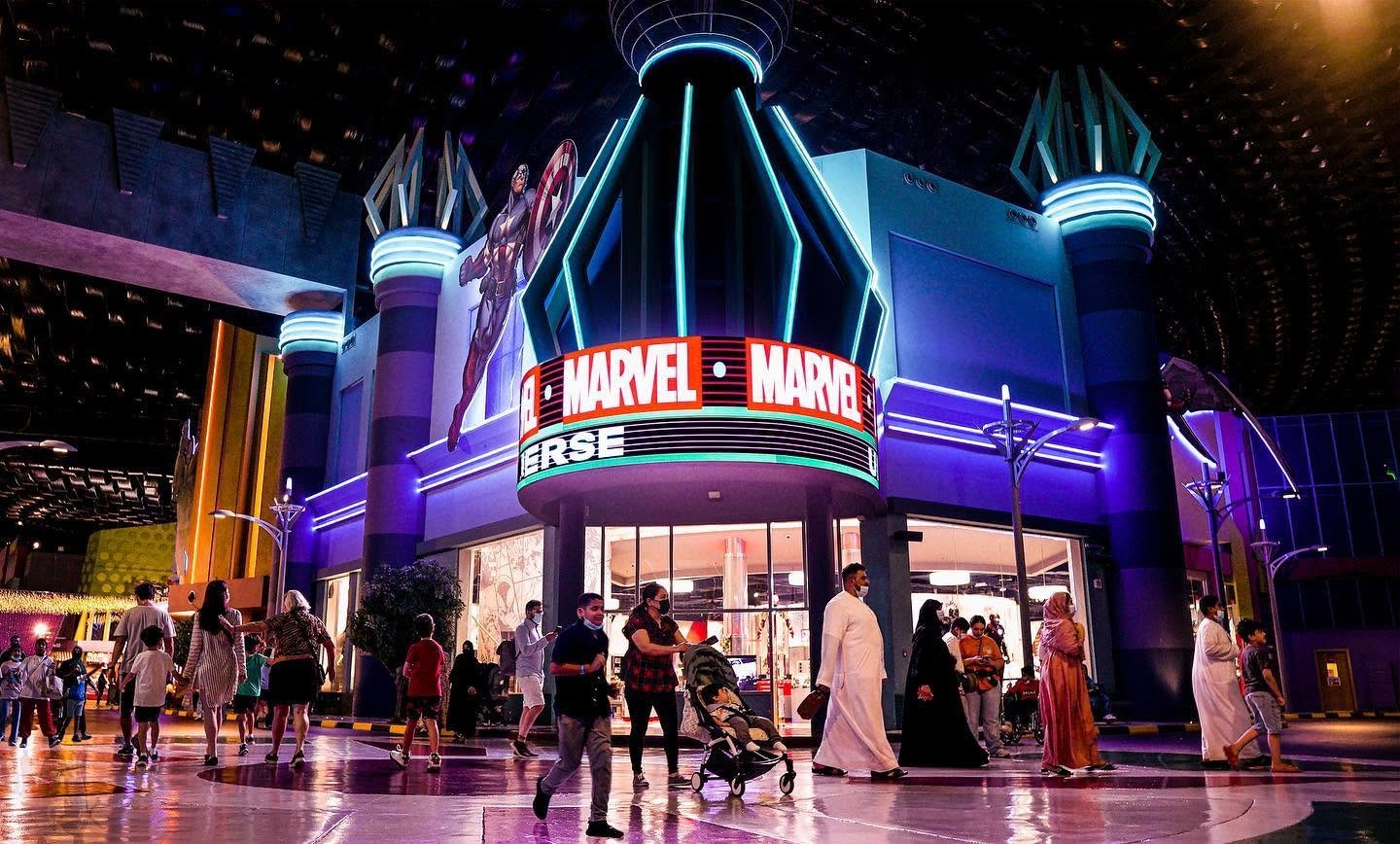 Dubai: IMG World of Adventure with Optional Hotel Pick up