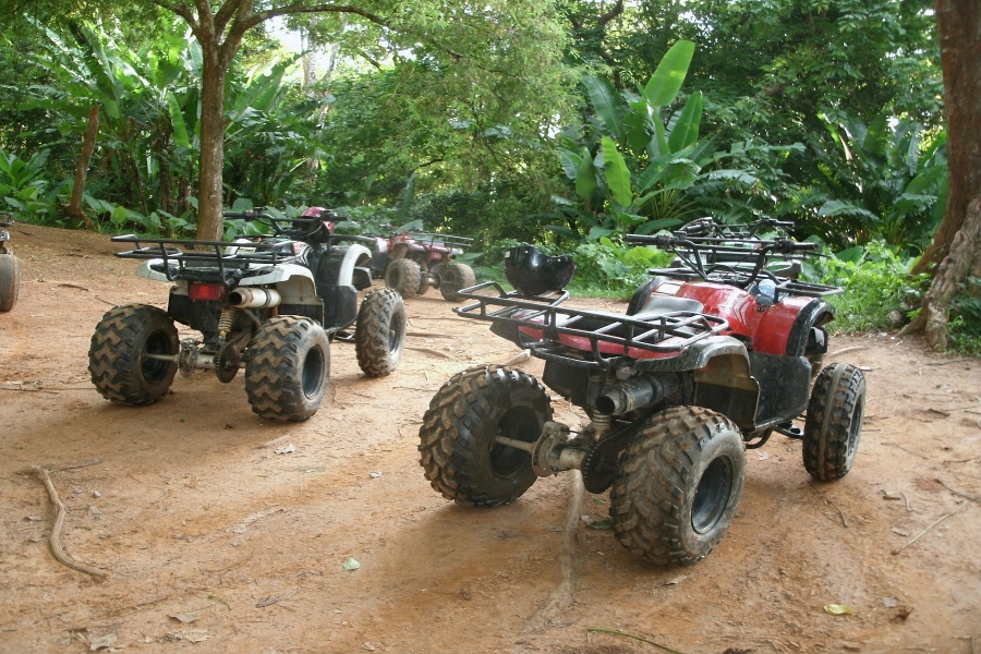 Erawan Patong Seaview Zipline 17 Platforms with ATV Adventure