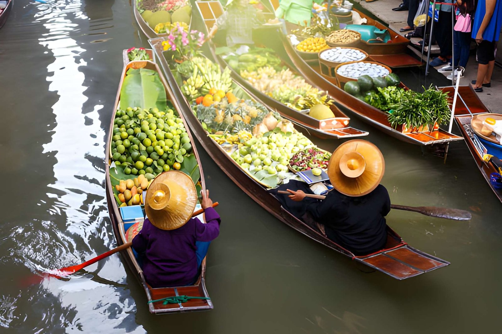 Experience Bicycle and ATV Tour to Top Attaction with Floating Market in Ayutthaya from Bangkok