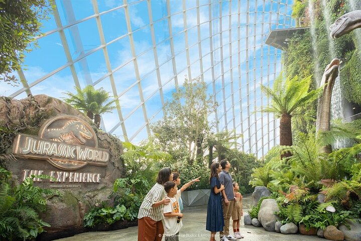 Garden by the Bay: Flower Dome  Cloud Forest (Jurassic World)Admission Ticket with SuperTree Observatory