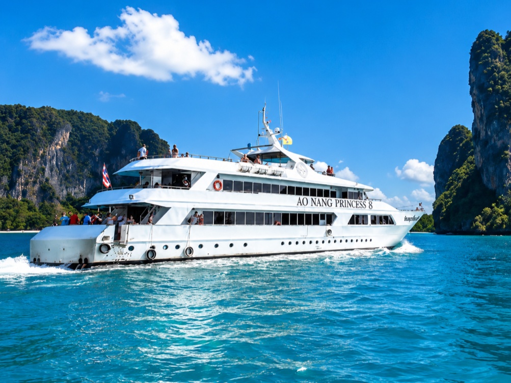James Bond Isand: Private Charter Big boat Aonang Princess Tour(100 PAX)