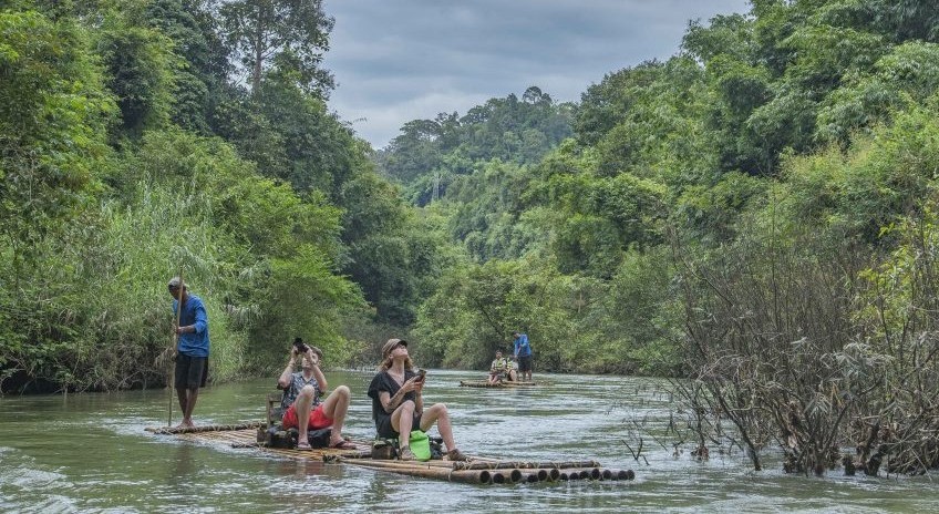 Khao Sok Bamboo Rafting