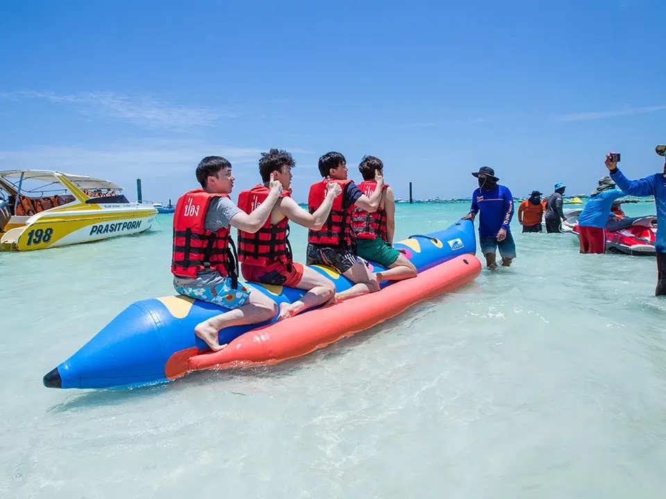Kok Sak, Koh Krok, and Koh Larn Island Jump Tour
