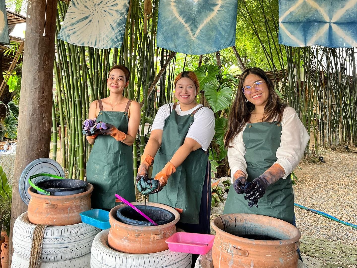 Lan La Natural Indigo Tie-Dye Workshop
