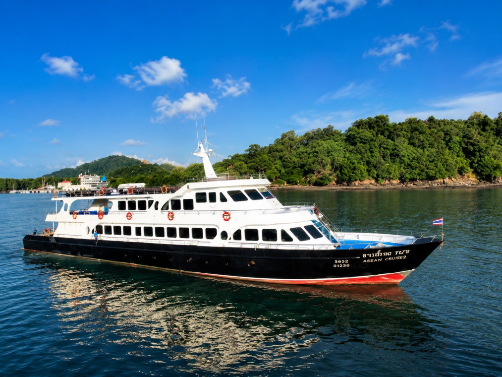 Phi Phi Island to Koh Yao Yai (via Railay, Aonang, Koh Yao Noi) Transfer by Speedboat