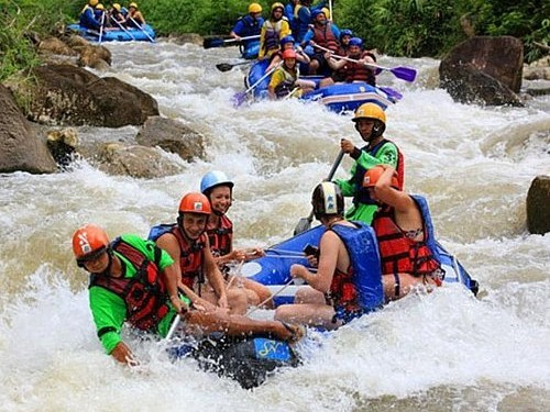 Phuket: White Water Rafting, ATV Ride, Sametnangshe, & Monkey Cave Tour with Thai Food 