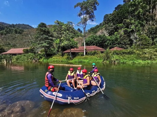 Phuket: White Water Rafting, Rainforest Elephant Trekking, ATV Ride, & Monkey Cave Tour with Thai Food