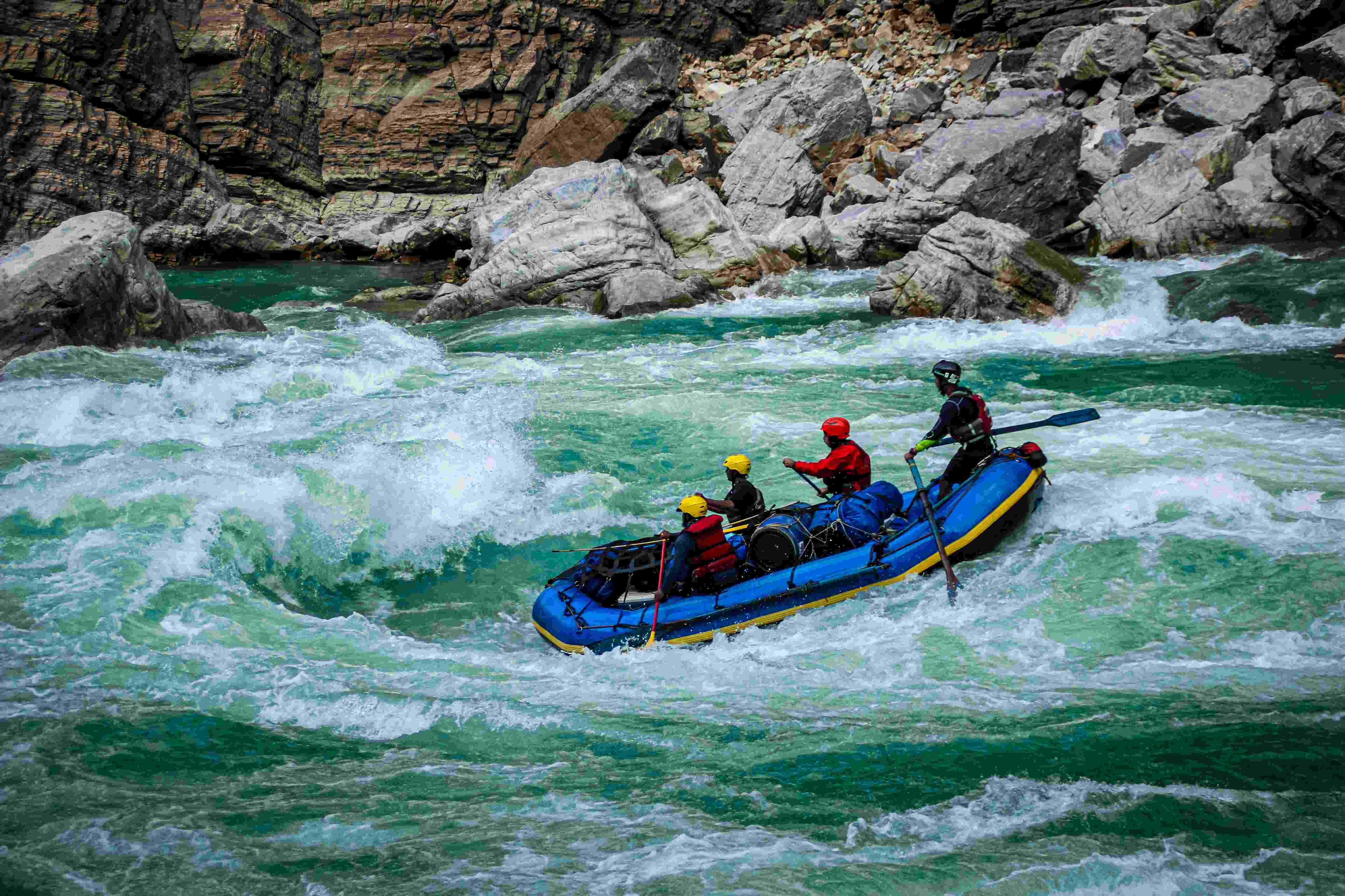 Rishikesh River Rafting-Kaudiyala To NIM Beach (34 Km)