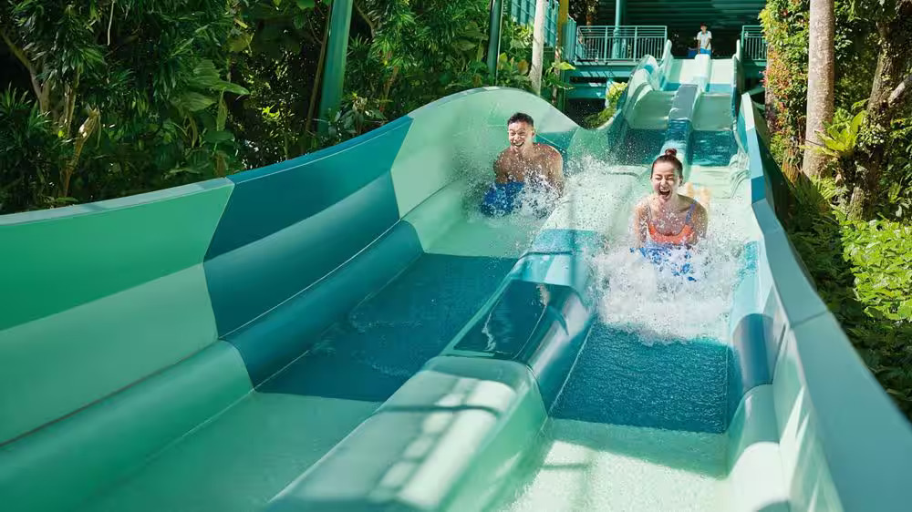 Singapore Tour: Sentosa Cable car, Skyhelix, Cove waterpark, Wings of Time show and One-way transfer