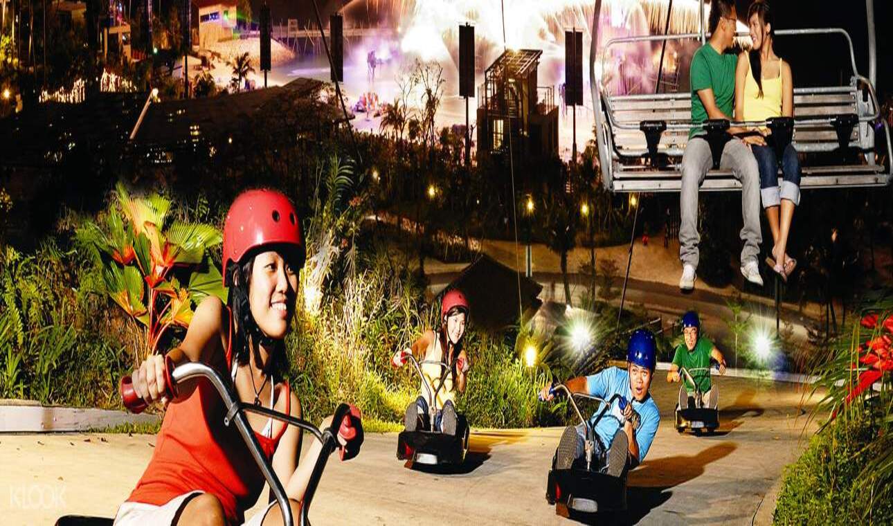 Skyline Luge  and skyride Ticket in Sentosa Island 