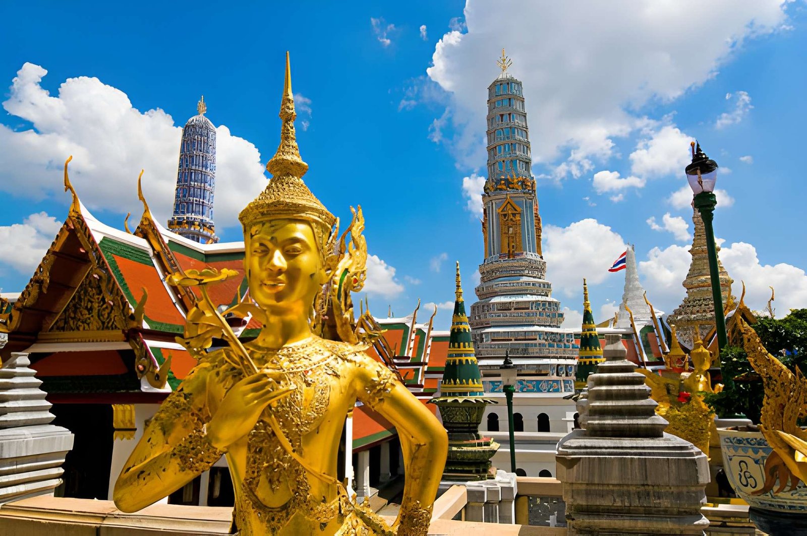 The Best of Bangkok: Royal Grand Palace, Emerald Buddha and Reclining Buddha 