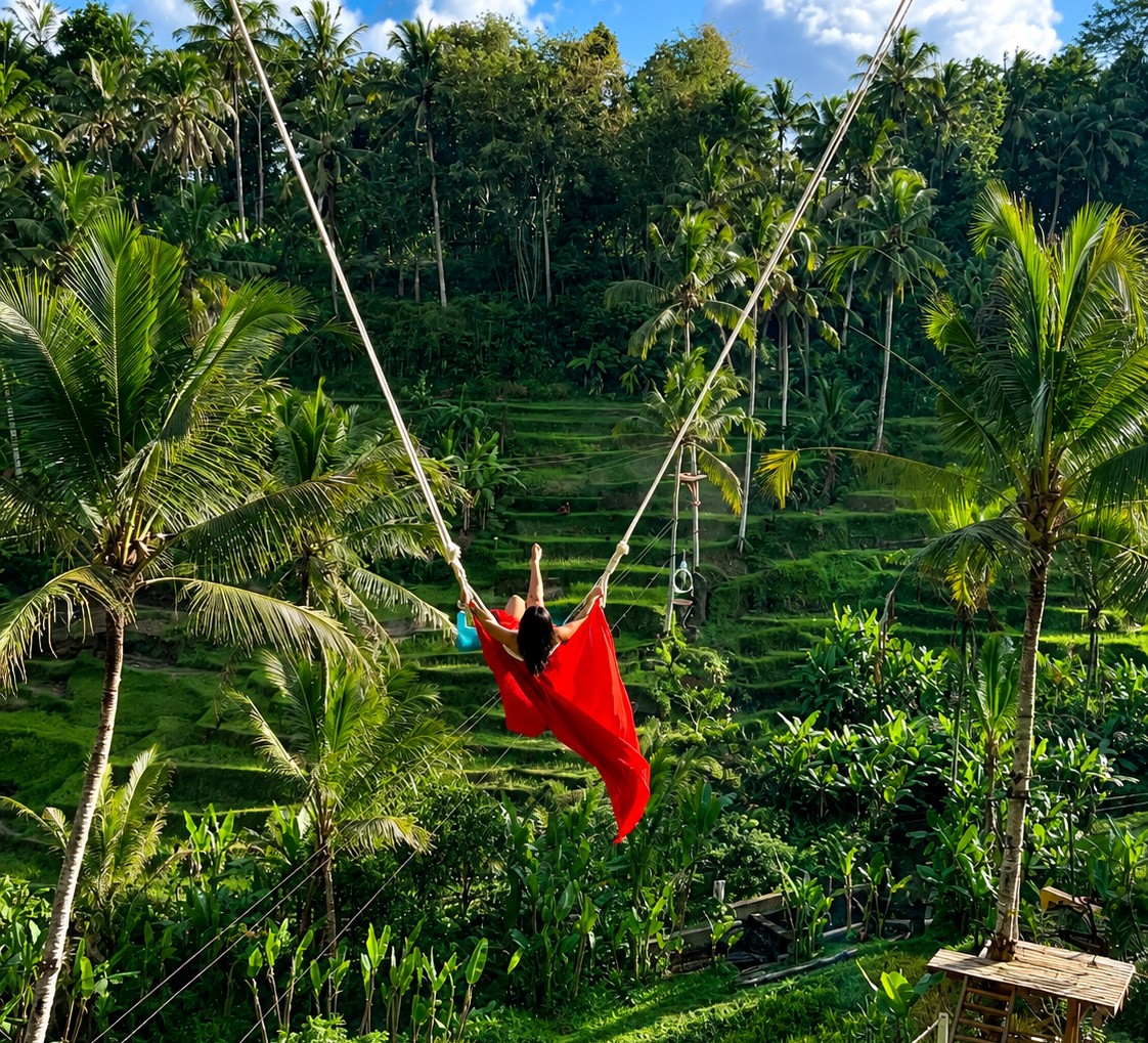Ubud Zipline, Bali Swing and Sky Bike Experience