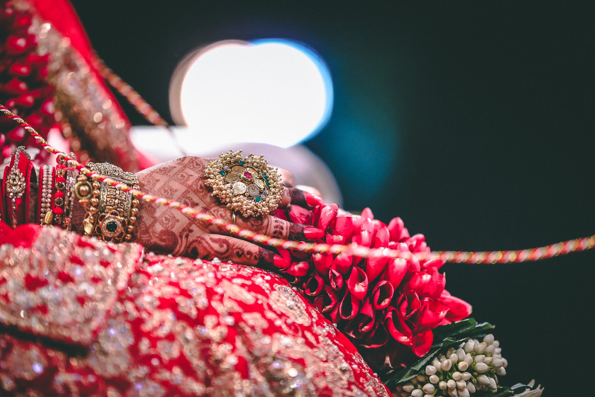 Indian Wedding Ceremony at a Pink Themed Venue in Rayong