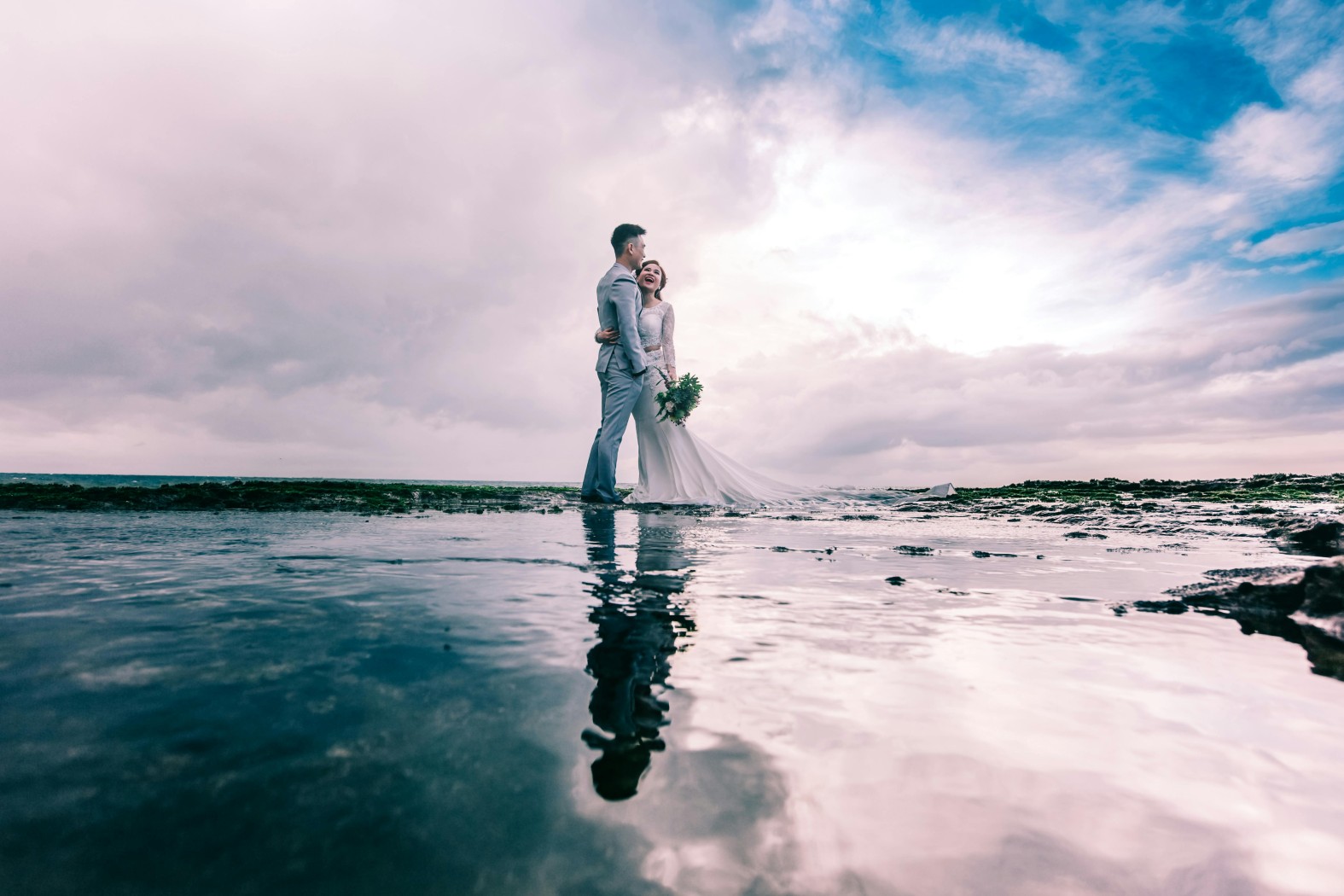 Pink Floral Themed Western Wedding in Rayong Thailand